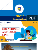 Equation of Straight Line Part 1