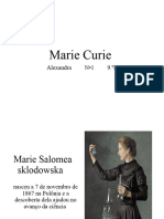 Marie Curie: Alexandra N - 1 9.ºE