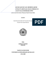 Download Analisis Faktor2 Yg Mempengaruhi Tingkat Kepatuhan WP Org Pribadi Lengkap by Gita Rahmi SN68107289 doc pdf