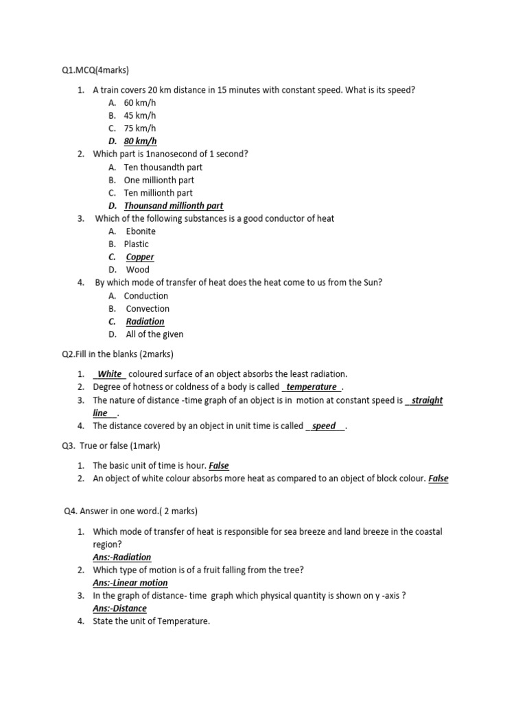 Physics practice 7 pdf