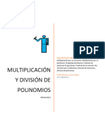 3° A - Multiplicación y División de Polinomios