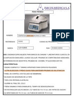 Centrifuga Serofuge 2002 Clay 04401275