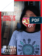 Model Standard Impact of Covid-19 On Child Poverty
