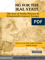 PEDRO LAINS - Paying For The Liberal State The Rise of Public Finance in Nineteenth Century Europe