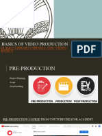 Basics of Video Production - Cameratolight