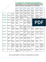 Evaluaciones Mes de Septiembre 2023