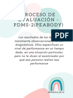 Consideraciones para Administración PDMS-2 y Apsectos A Observar Por Fuera Del Score