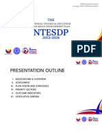 NTESDP 2023-2028 - Overview Presentation To NEDA-TB - 16aug2023
