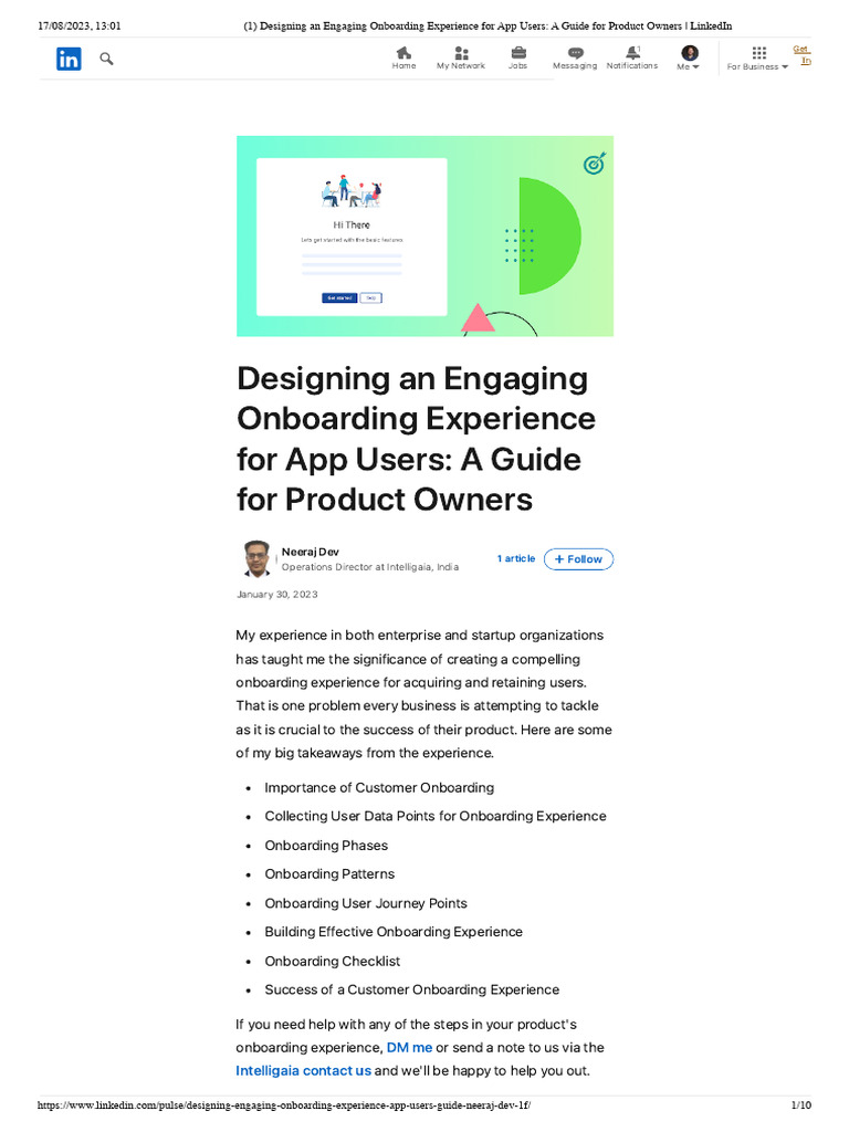 Designing An Engaging Onboarding Experience For App Users Pdf