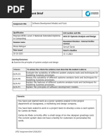 BTEC - Assignment Brief Unit 22