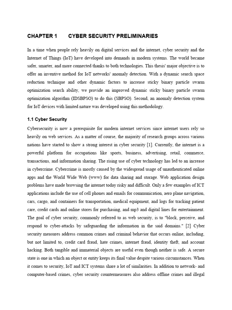 Cyber Security Preliminaries | PDF