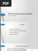 IOT Communication Models