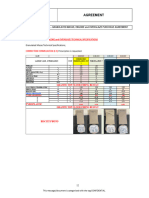 Agreement: Granulated Masse-Engobe and Overglaze Technical Specifications