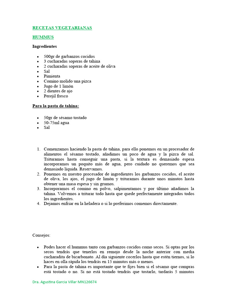 Recetas Vegetarianas | PDF | ensalada | Alimentos