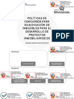 Políticas de Concurso de Adjudicación de Inmuebles - Vigente