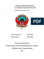 Makalah Sejarah Perumusan Pancasila Seba