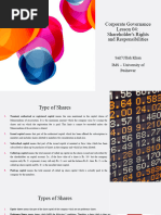 Lesson 4 Shareholders Rights and Responsibilities