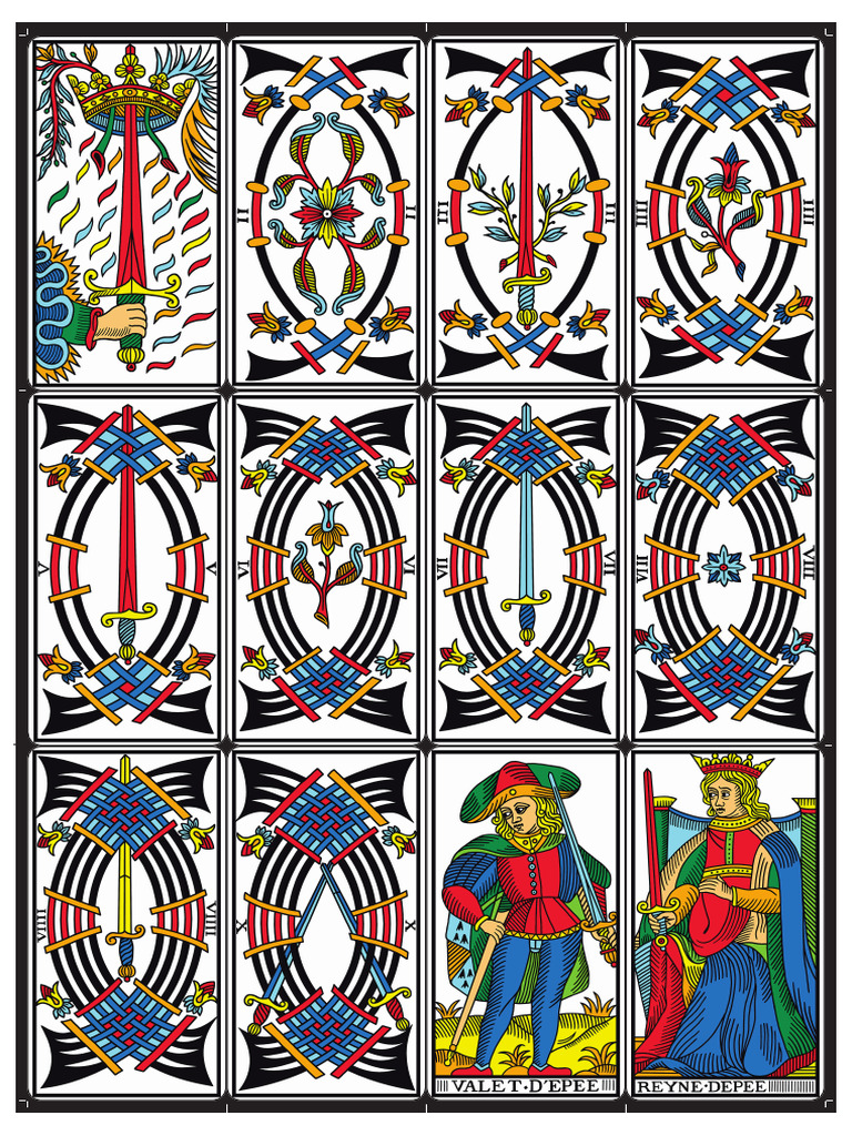 Tarot de Marsella de Camoin y Jodorowsky - para Imprimir - PDF Versión ...