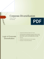 Lesson 8 Corporate Diversification