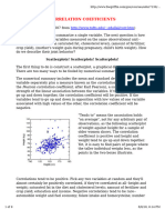 Correlation Coefficients