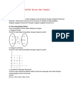 Materi Relasi Dan Fungsi