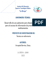 Proyecto de App