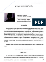 PDF El Valor de Un Analfabeta JCB