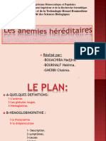 Anémie Héréditaire Drépanocytose Et Thalassémie PDF