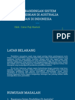 Pendidikan Komparatif Sistem Pendidikan Di Australia Dan Indonesia