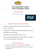 Input Output - Chapter 4