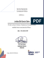 Certificado Fundamentos