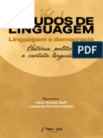 Joice Galli e Leornardo Kaltner - Estudos Da Linguagem - História, Política e Contato Linguístico - Posling