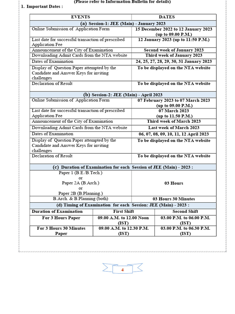 Jee Mains Pdf Payments