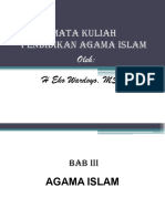 BAB III (Agama Islam)