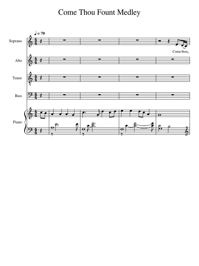 All Parts PDF Choral Music Singing