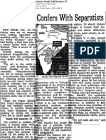 New York times- Telangana 1969