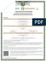 Certificado TORIZ CHAVEZ JIMENA
