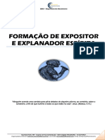 Curso Do Expositor e Explanador Espírita