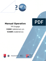 Manual TPV V200