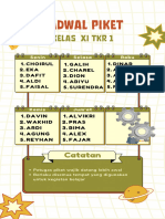 Jadwal Piket XI TKR 1