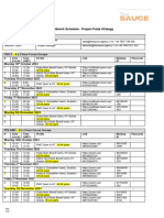 Project Pulse Strategy - FW Schedule - V5