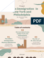 Alexander Kang - Korean Immigration Presentation and Paper