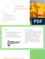 Sistemas de Medición, Tolerancias Dimensionales y Geométricas