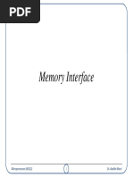 10 Memory Interface