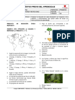 Diagnóstico Geografía 5a