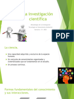 La Investigación Científica B2023