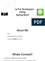 Kafka Using Spring Boot v2