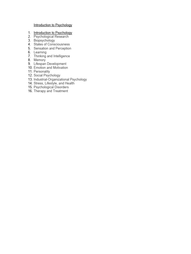 Psychology Template | PDF