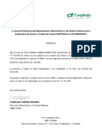 Carta Laboral