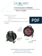 User Manual Water Level Meter Acoustic - Luminous Signal CORAIL